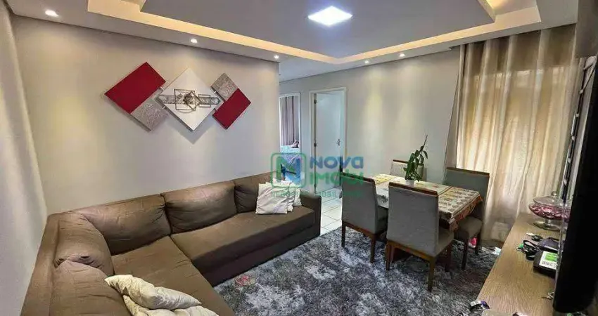 Apartamento com 2 dormitórios à venda, 47 m² por r$ 170.000,00 - vale do sol - piracicaba/sp