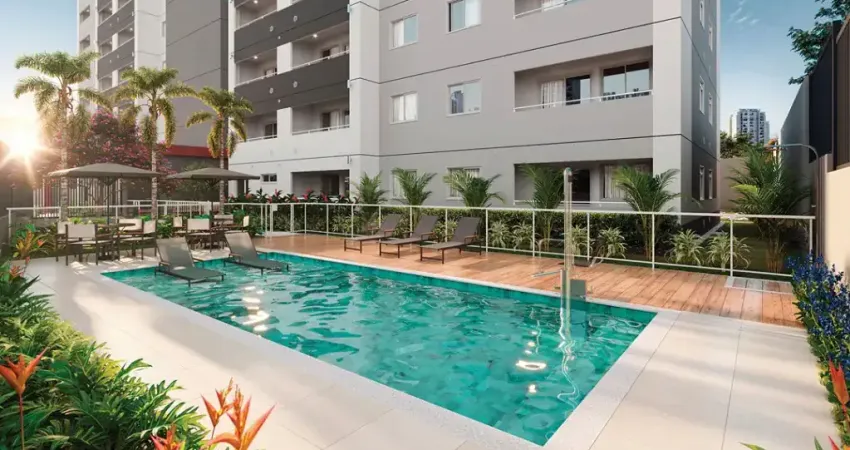 Serena Residencial - 2 Dormitórios 40/41 m2 c/ Sacada Gourmet e opção de vaga