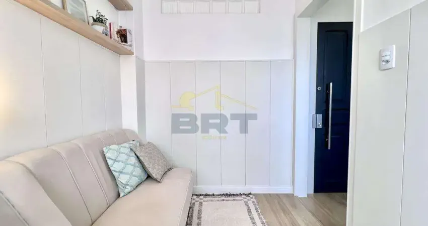 Apartamento à venda em curitiba, centro, com 1 quarto, com 24.7 m², edifício imperador