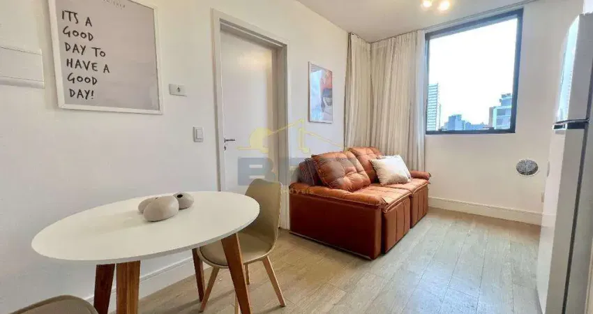 Apartamento para alugar em curitiba, rebouças, com 1 suíte, com 29.12 m², easy life silva jardim
