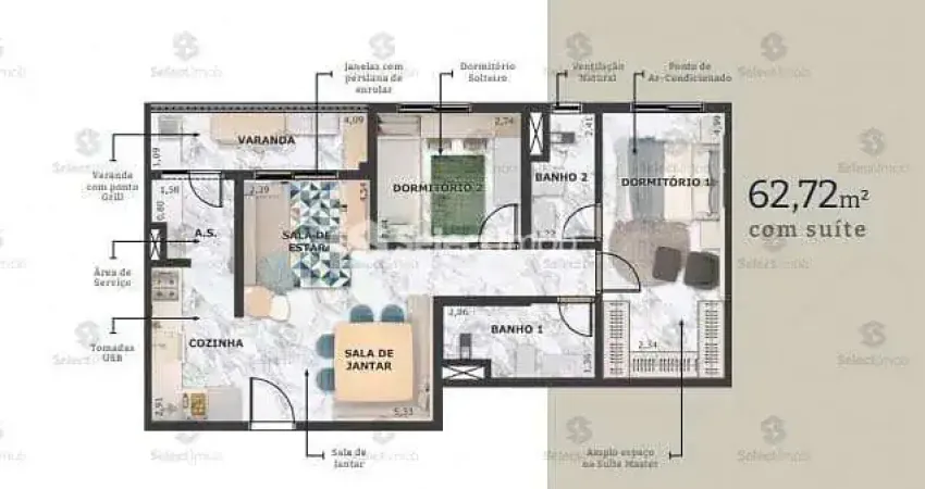 Apartamento com 2 quartos à venda na Rua Princesa Isabel, --, Vila Guiomar, Santo André