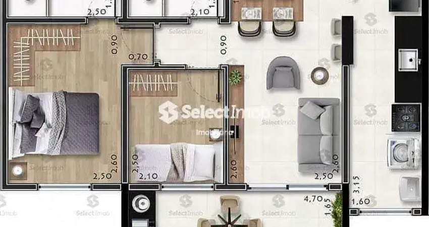 Apartamento NA PLANTA à venda, Vila Bocaina, Mauá, SP