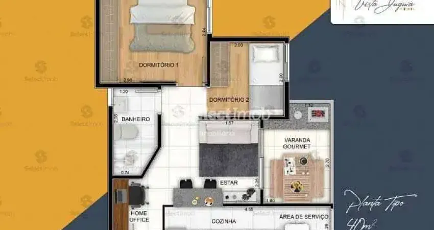 Apartamento PRONTO NOVO à venda, Jardim Cristiane, Santo André, SP