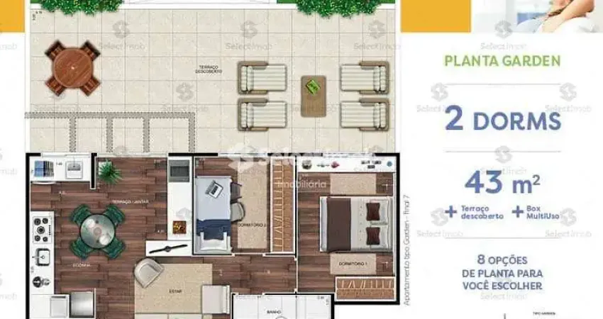 Apartamento Garden Pronto Novo à venda, Centro, Diadema, SP