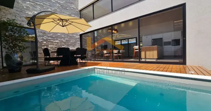 Casa de 3 suites em condomínio no jardim phillipson park, americana-sp: espaço, conforto e sofisticação!