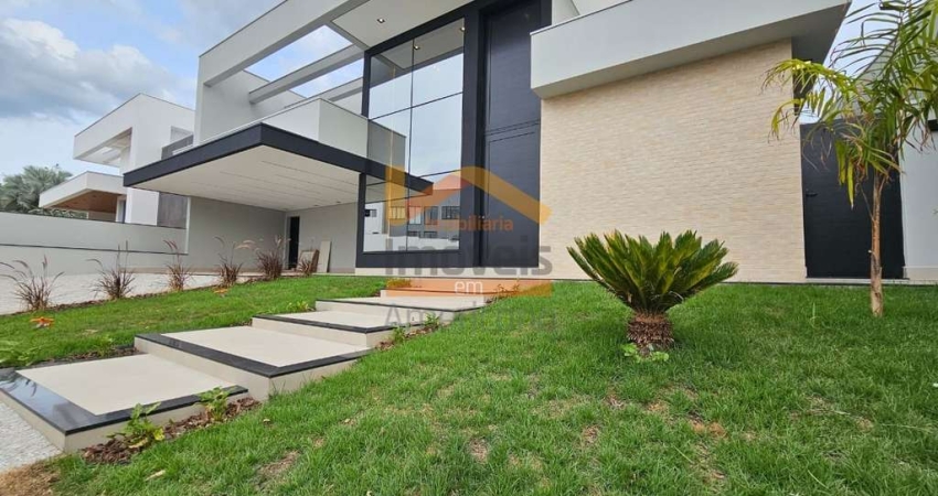 Casa de alto padrão à venda em condomínio de Americana-SP - 4 quartos, 3 suítes e 5 vagas de garagem!