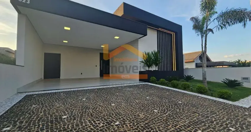 Imperdível: Casa de alto padrão com 3 suítes e 4 vagas no Jardim Firenze, Santa Bárbara D'oeste-SP