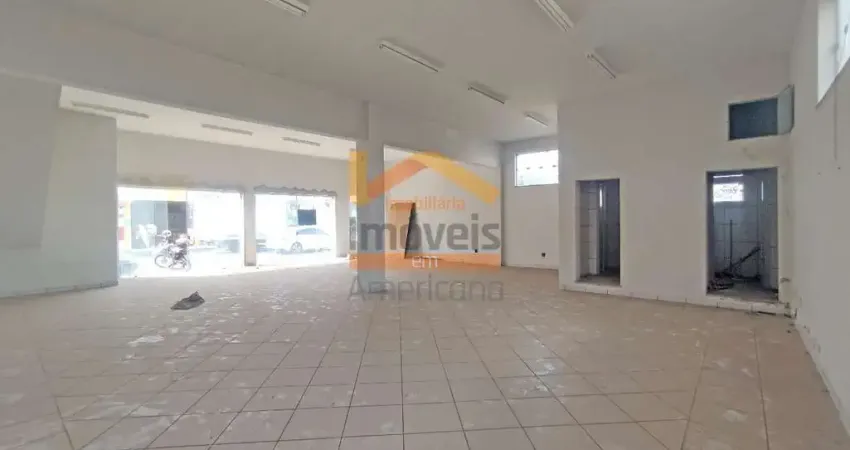Salão comercial 312m² de construção no bairro Girassol em Americana SP R$ 14.000,00