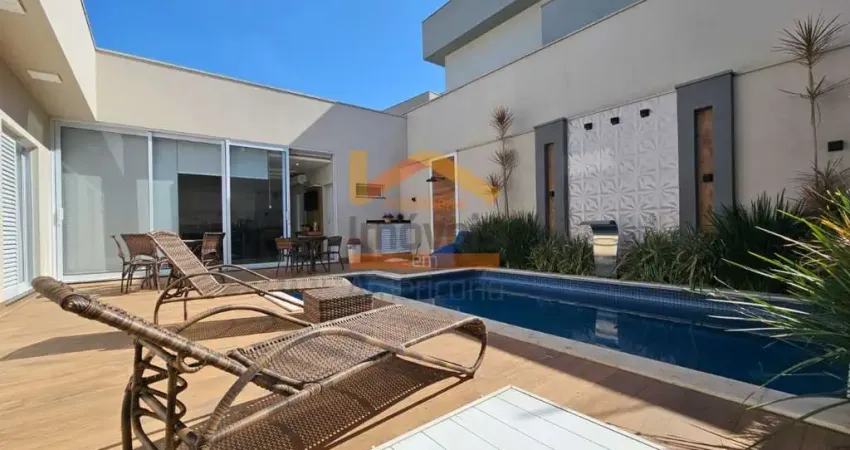Casa de luxo em condomínio à venda em Americana-SP, bairro Jardim dos Ipês Amarelos: 3 quartos, 3 suítes, 2 salas, 4 banheiros, 2 vagas de garagem, 240m².