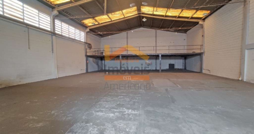 Salão Industrial 500m² para locação no distrito industrial 1de  Santa Barbara Doeste SP  R$ 7.000,00