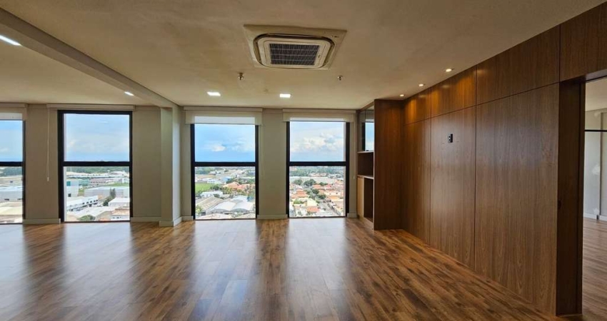 Sala Comercial de Alto Padrão para Locação em Americana-SP, no Bairro Vila Belvedere: 5 Salas, 5 Banheiros, 4 Vagas e 248m².