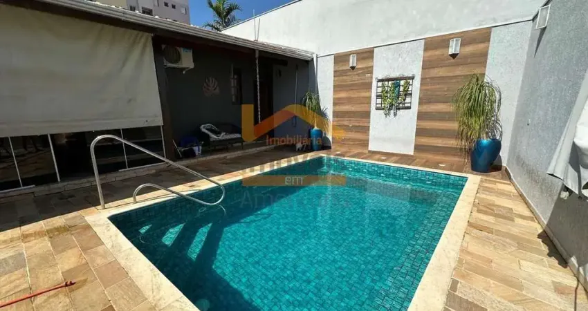 Imperdível: casa à venda em americana-sp, centro! 3 quartos, 1 suíte, 2 salas, 3 banheiros, 2 vagas, 182m². confira já!