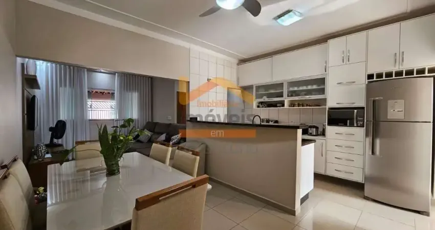 Casa à venda em Americana-SP, Jardim Ipiranga: 3 quartos, 1 suíte, 2 salas, 2 banheiros, 2 vagas de garagem, 106 m².