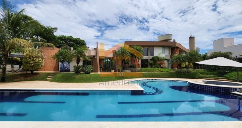 Imperdível! Casa de Luxo em Condomínio no Vale das Paineiras, Americana-SP: 3 quartos, 3 suítes, 3 salas, 5 banheiros, 4 vagas, 700m².