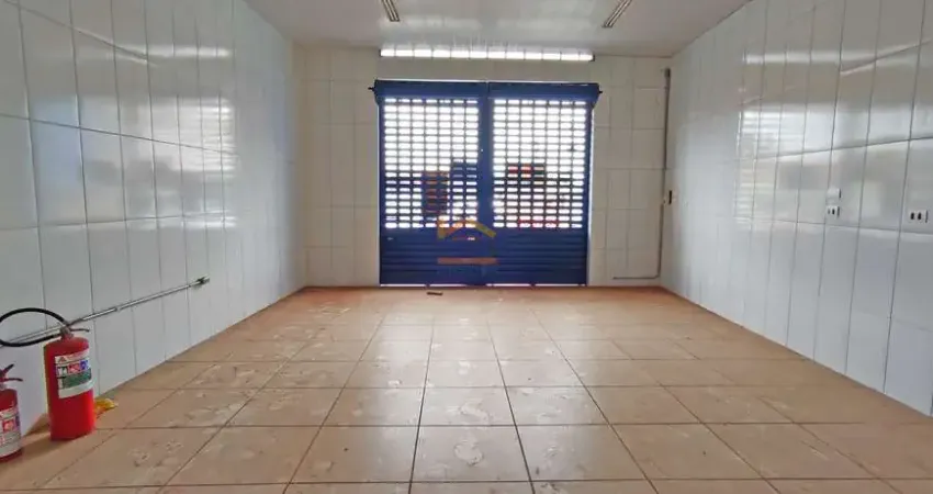 Salão comercial para locação na Vila Jones em Americana