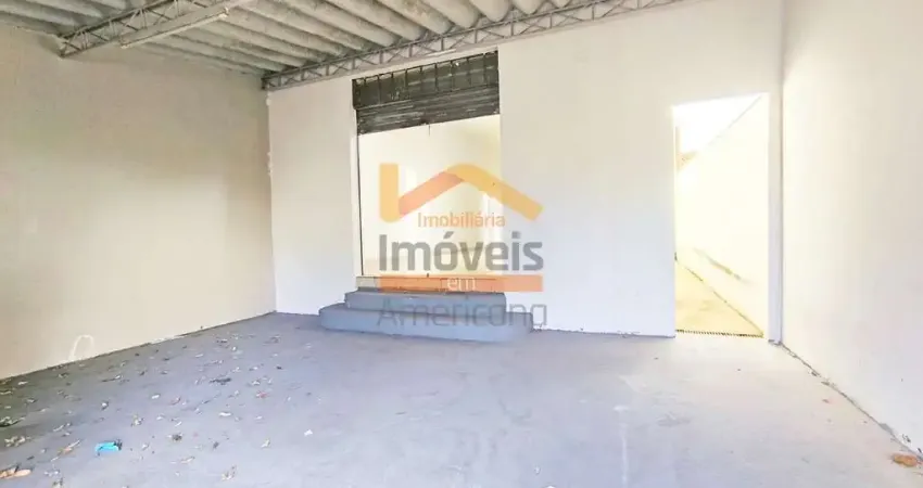 Salão para Locação em Americana-SP - Parque São Jerônimo  1 Banheiro, 2 Vagas de Garagem, 100m² de Área