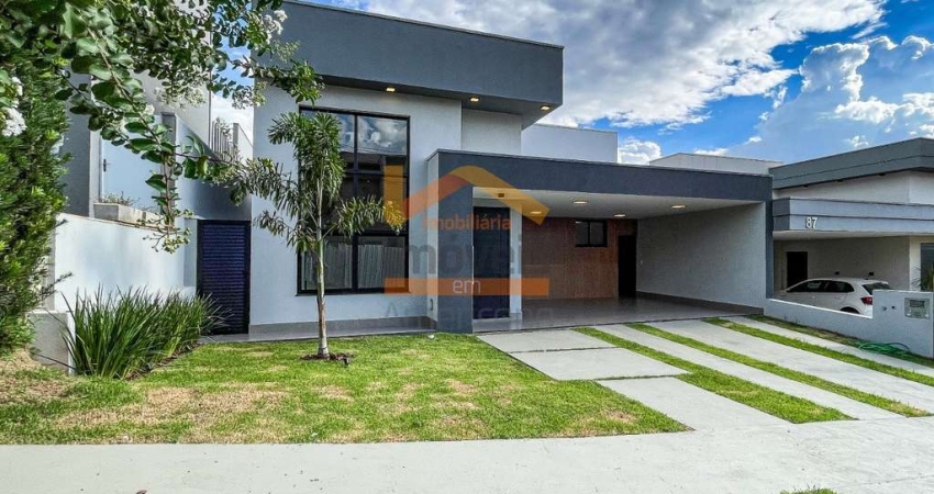 Casa de alto padrão à venda em condomínio de luxo em Santa Bárbara D'oeste-SP, Loteamento Residencial Mac Knight