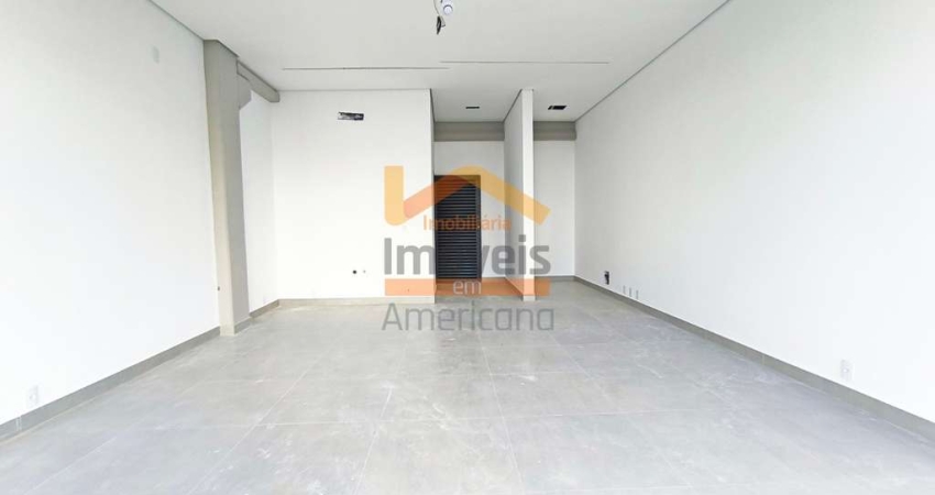 Sala Comercial de Alto Padrão para Locação em Santa Bárbara D'oeste-SP, Jardim Alphacenter: 1 Sala, 1 Banheiro, 1 Vaga de Garagem, 36m².