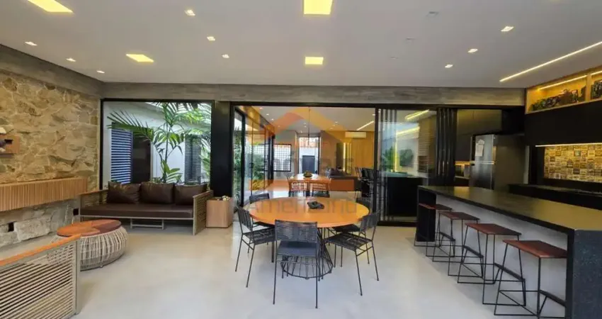 Imperdível casa à venda em Americana-SP, Parque Novo Mundo: 3 quartos, 3 suítes, 2 salas, 4 banheiros, 6 vagas, 255m².