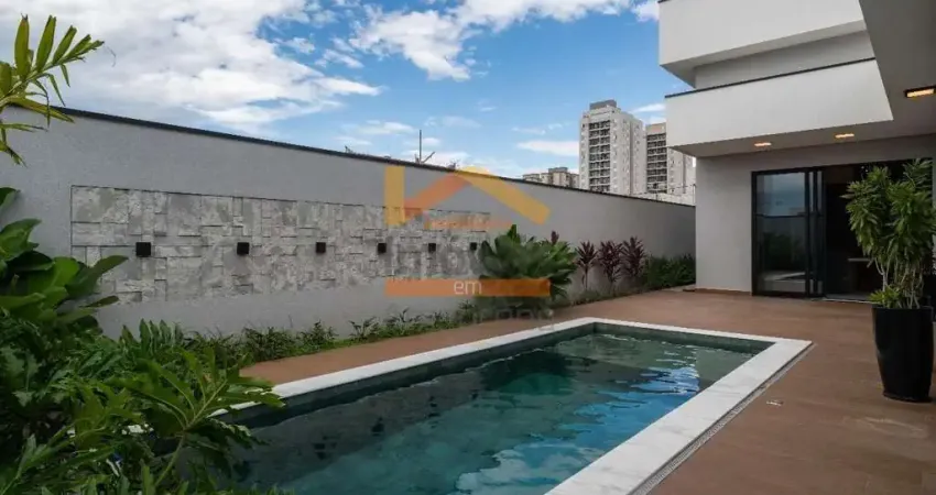 Casa de alto padrão em condomínio com 3 suítes e 4 vagas na cidade de Santa Bárbara D'oeste - Jardim Firenze