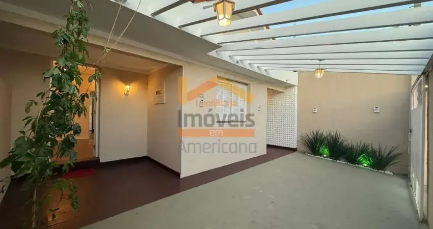 Casa para locação residencial ou comercial em Nova Americana, Americana-SP: 3 quartos, 2 banheiros, 1 vaga de garagem e 120m² de área!