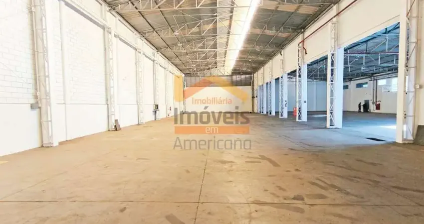 Barracão Industrial para Locação em Americana-SP - Jardim Werner Plaas, 8 Salas, 4 Banheiros, 2.000m² de Área!