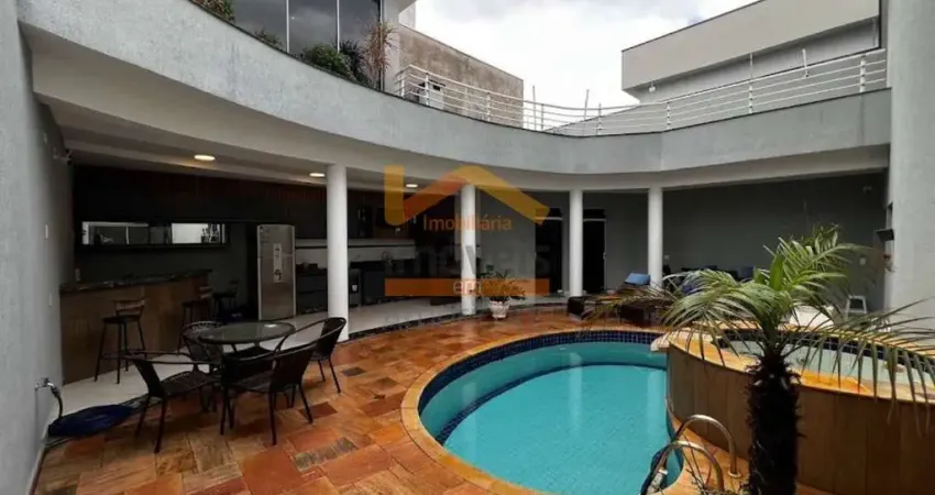 Imperdível: Casa à venda em Americana-SP, Jardim Terramérica I, 3 quartos, 1 suite, 3 salas, 3 banheiros, 5 vagas de garagem, 320m².