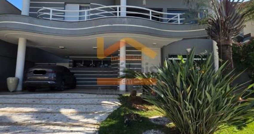 Imperdível! Casa de alto padrão em condomínio no Jardim São José, Americana-SP: 3 quartos, 1 suíte c/ closet, 3 salas, 4 banheiros, 4 vagas e 360m².