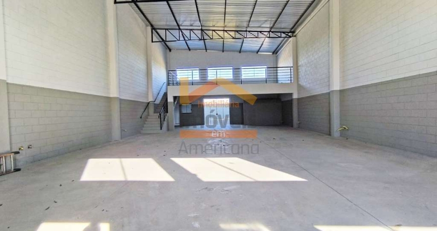 Salão Comercial à Venda ou Locação em Jardim Alphacenter, Santa Bárbara D'oeste-SP: 2 banheiros, 3 vagas, 280m².