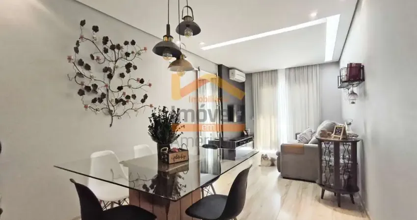 Apartamento à venda na Vila Dainese, Americana-SP: 2 quartos, 2 salas, 1 banheiro, 1 vaga de garagem, 80m². Venha conferir!
