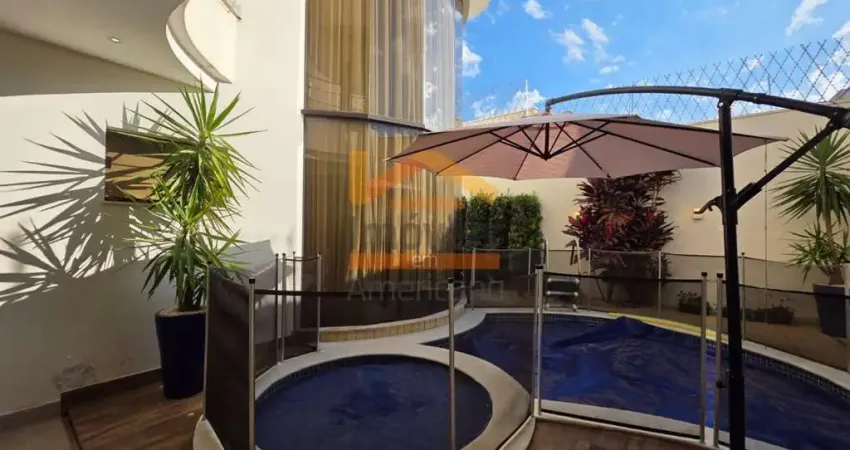 Casa à venda em Santa Bárbara D'oeste-SP, Terras de Santa Bárbara: 2 quartos, 2 suítes, 2 salas, 5 banheiros, 2 vagas, 287m².