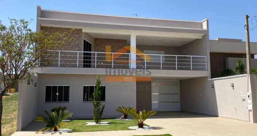 Casa de alto padrão no Vale das Oliveiras, Limeira-SP: 3 quartos, 1 suíte, 2 salas, 4 banheiros, 4 vagas, 327m². Venha conferir!