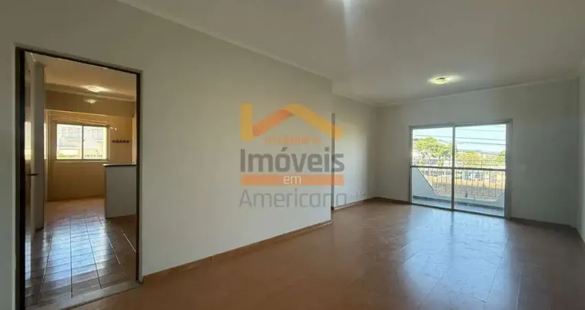 Apartamento para locação na vila santa catarina, americana-sp: 3 quartos, 2 salas, 2 banheiros, 2 vagas de garagem, 100m² de área.