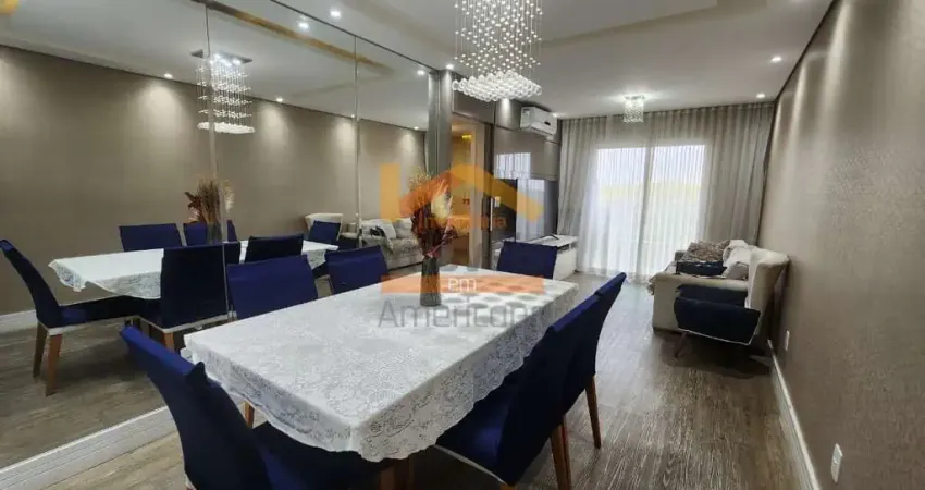 Imperdível oportunidade! apartamento à venda em americana-sp, vila santa catarina: 2 quartos, 2 salas, 1 banheiro, 2 vagas, 71m².