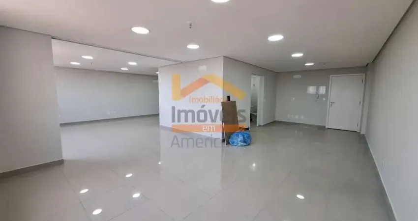 Aluguel de sala comercial no edifício americana office tower, americana-sp: 1 sala, 2 banheiros e 43,61 m² de área