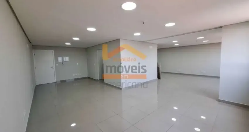 Sala comercial para locação edifício americana office tower em americana-sp,: 1 sala, 2 banheiros, 44,28m² de área.