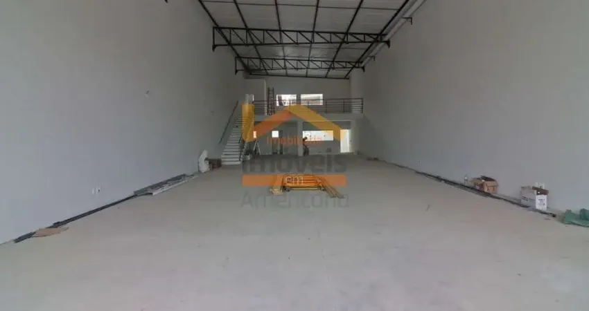 Salão comercial para alugar em avenida movimentada em nova odessa