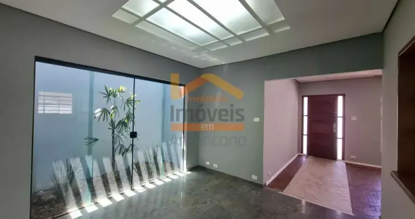Casa para locação em americana-sp, bairro vila santa catarina: 3 quartos, 1 suíte, 2 salas, 2 banheiros, 1 vaga, 275m².