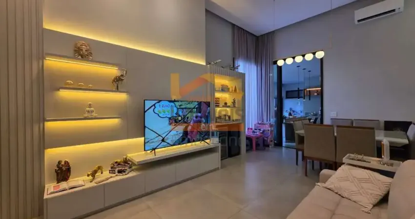 Imperdível oportunidade de adquirir casa em condomínio de luxo em americana-sp, 2 quartos, 1 suíte, 3 salas, 3 banheiros, 4 vagas de garagem, 175m².