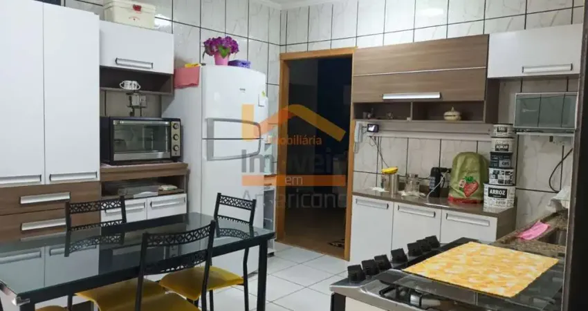 Casa à venda em americana-sp, são benedito, 3 quartos, 1 suíte, 134m² de área!