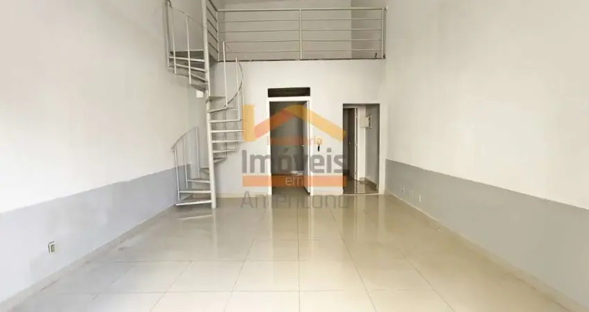 Salão comercial para locação no centro de americana-sp: 1 sala, 1 banheiro, 2 vagas de garagem, 63m² de área. venha conferir!