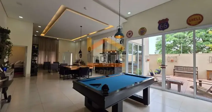 Casa de alto padrão em condomínio com 3 quartos e 6 vagas de garagem em americana-sp - residencial jardim barra do cisne i