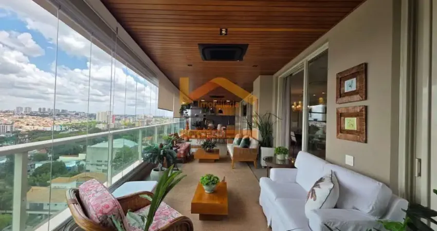 Luxuoso apartamento à venda em cidade renomada: 3 quartos, 3 suítes, 3 salas, 6 banheiros, 5 vagas de garagem, 332m².