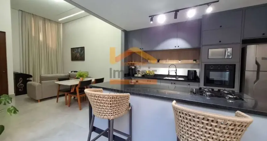 Casa à venda em americana-sp, no parque residencial jaguari, com 3 quartos, 1 suíte, 1 sala, 2 banheiros e 130m² de área!