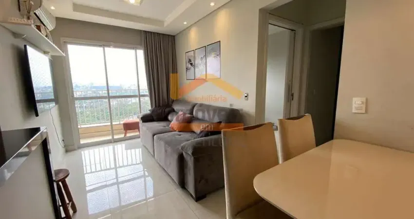 Apartamento à venda no centro de americana-sp: 2 quartos, 1 suíte, 2 salas, 2 banheiros, 2 vagas, 52m²!