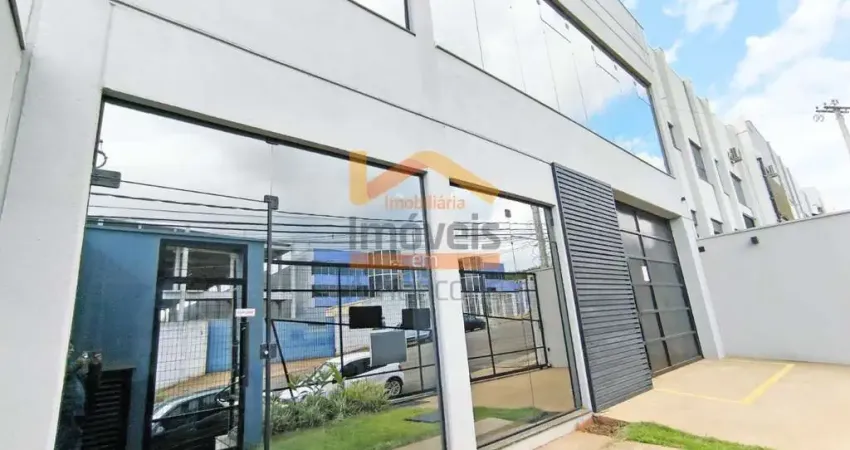 Salão comercial 489m² construção estruturado para escritório pq. industrial machadinho em americana sp