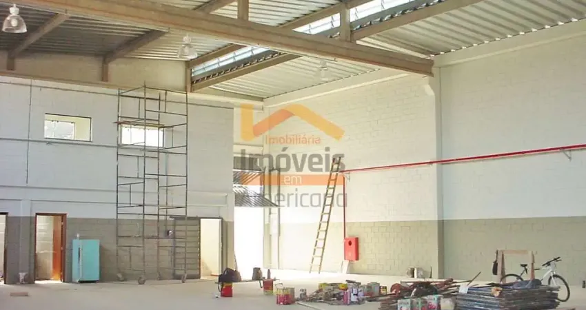 Salão industrial 1.000m² disponível para locação no distrito industrial de santa bárbara d?oeste/sp