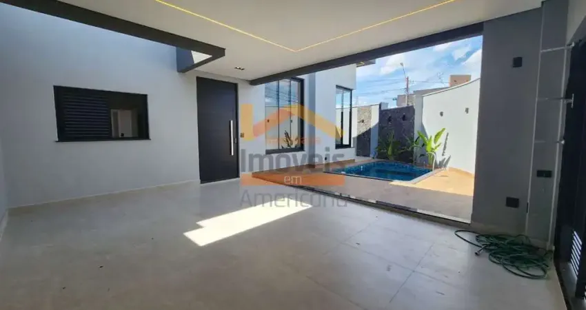 Espetacular casa à venda em americana-sp, parque universitário! 3 quartos, 1 suíte, 2 salas, 3 banheiros, 2 vagas, 165m².