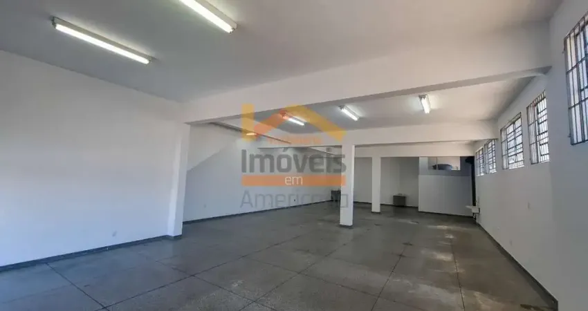 Salão Comercial para Locação em Americana-SP, Bairro Nova Americana 2 Banheiros, 8 Vagas, 207m² Área