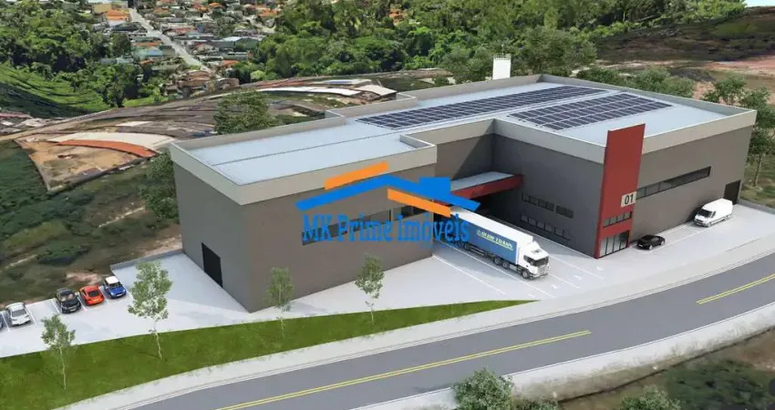 Galpão em Construção 2300m² 4 Docas Pé direito 12m- Itapecerica da Serra/SP